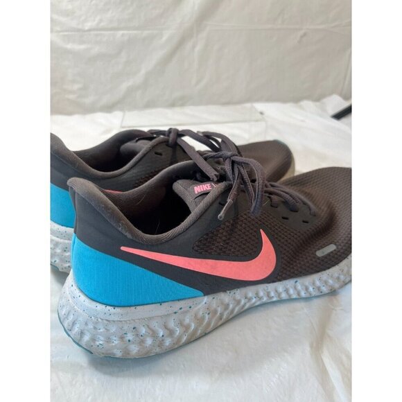 Nike Revolution 5 Women's Size 11 Grey Pink Blue Running Shoes Sneaker CU4830001 - Picture 3 of 12